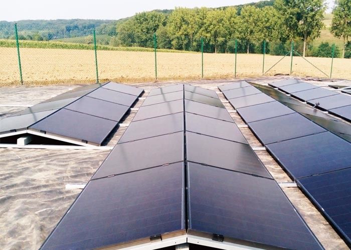 Insulating PC Solar PV System 10 - 100m Width For Vegetable Planting Good Display Effect