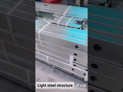 How to build light steel frame modular houses?